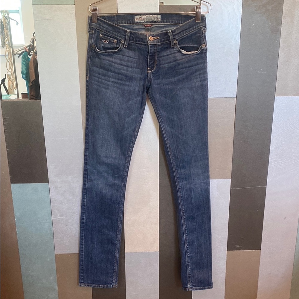 Y2K Hollister Women's Blue Jeans